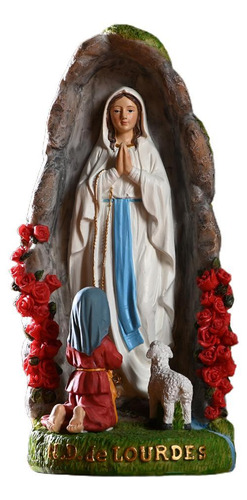 1 Pieza De Escultura De Estatuilla De Virgen María Adornos