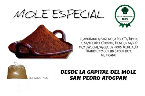 Mole Especial 1/2 Kg