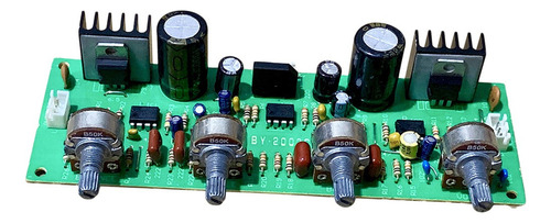 Placa De Control De Preamplificador Ne4558 Módulo De Placa