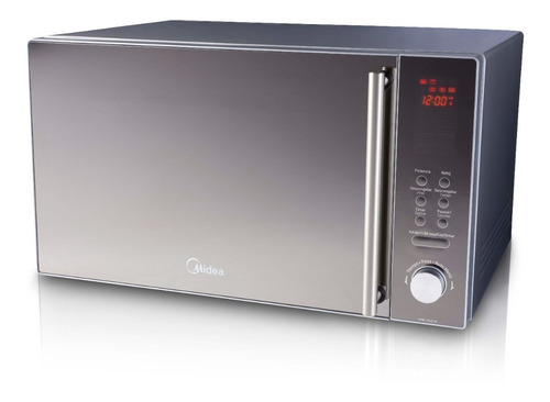 Microondas Midea Mirror Plus MMP-25GE3D gris 25L 220V
