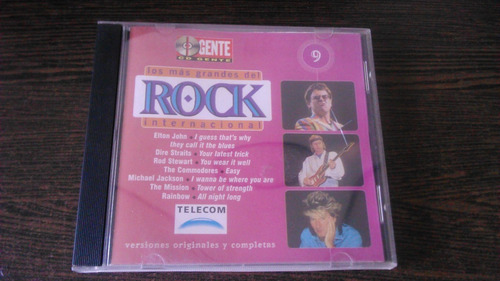 Cd Gente Rock 9 Elton John Dire Straits Rod Stewart Rainbow