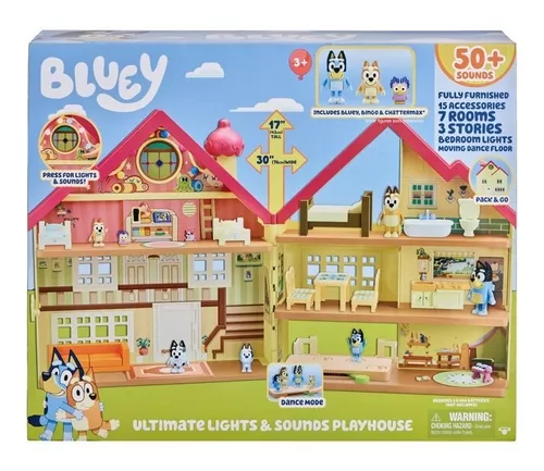 Bluey Playset Casita con Personaje 7 cm