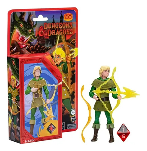 Dungeons Y Dragons Classics Hank Juguete Muñeco Hasbro 