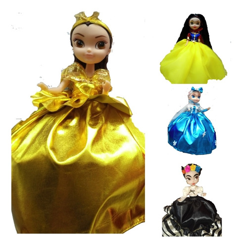 Princesas Disney Muñeca Juguete Fiestas Regalo Colección 