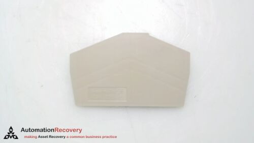 Weidmuller Zap Zdu4-2 End Cover, See Desc #313966 Ccf