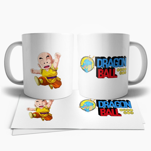 Dragon Ball Krilin Retro Taza Tu Propio Estilo