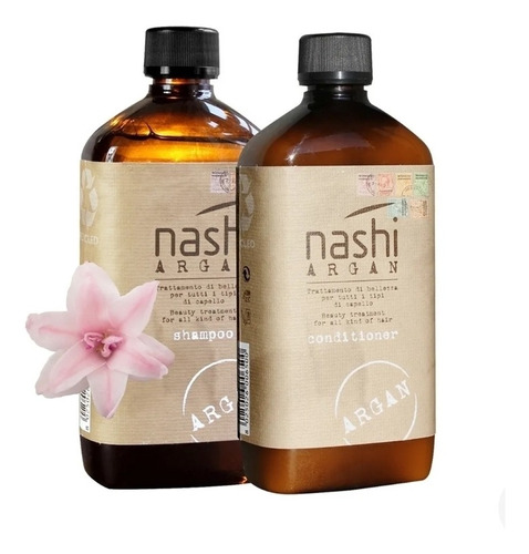 Pack Shampoo Nashi + Acondicionar Nashi 500ml 