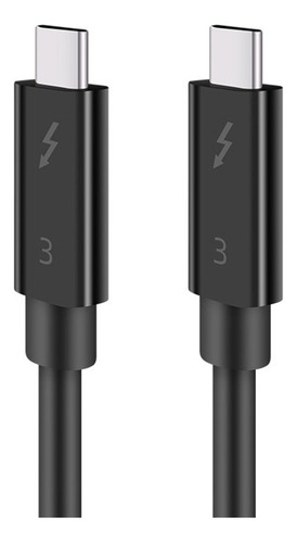 Cable Tipo C For Cable De Datos Thunderbolt 3, 40 Gbps, Vel