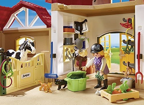 Set De Construccion De Granja De Caballos Playmobil®