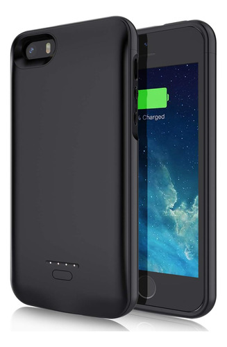 Funda Bateria Para iPhone 5 5s Se 4000mah (4.0 Inch) Negro