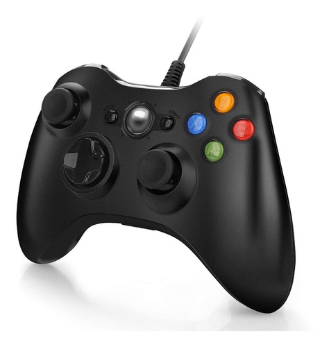 Joystick Para Xbox Compatible 360 / Pc Con Cable Febo