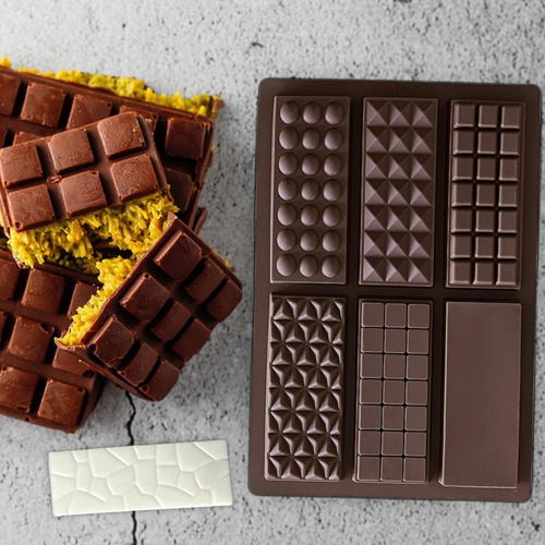 Chocolate Candy Molds Silicone Protein And Energy Bar Molds