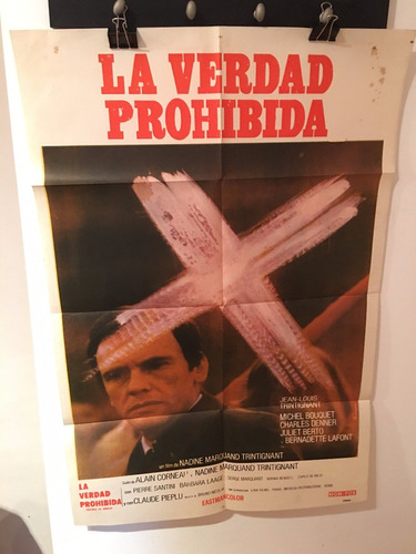 Afiche De Cine Original - La Verdad Prohibida