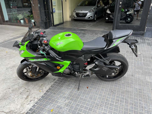 Kawasaki Zx6r 636 2014 Pat 2016 Verde Cassano Automobili