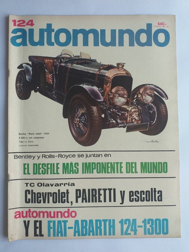 Revista Automundo Nro. 124 - Septiembre 1967 *