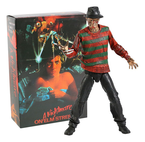 Figura De Acción De Juguete De La Colección Freddy Krueger D