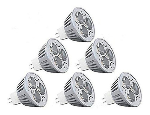 Ctkcom Mr16 3w Led Bulb6 Packwarm White 2700k Bombillas Led