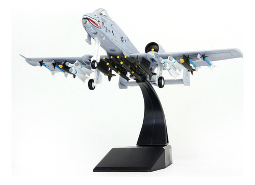 Modelo De Avión De En Miniatura Escala 1:100 Con Soporte
