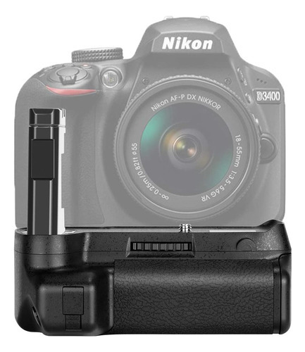 Grip Bateria Kingma Compatible Con Nikon D3400 Mb-d3400 Battery Grip Empuñadura