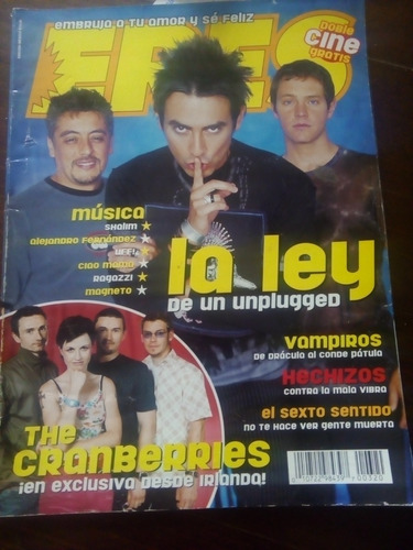 La Ley De Un Unplugged Y The Cranberries Revista Eres 2001