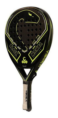 Imagen 3 de 4 de Paleta Padel Vibor-a Black Mamba Edition Carbono Soft Eva