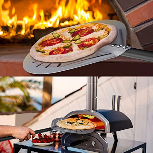 Pala Voltear Pizza Nutuni, Pala Perforada De Aluminio D...