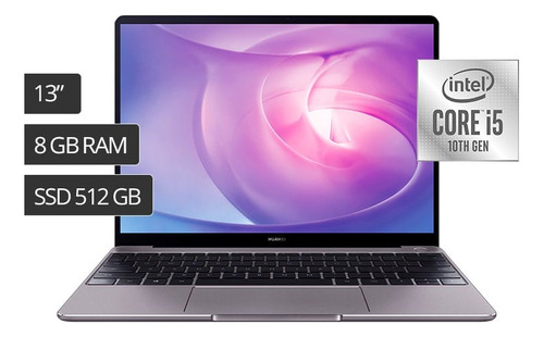 Matebook 13 Pantalla 2k + Cargador Y Adaptador Multifunción