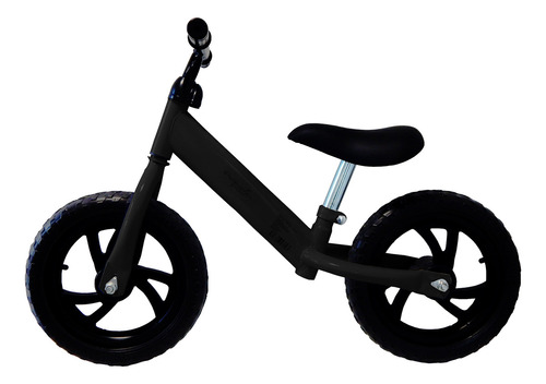 Bicicleta De Equilibrio Ajustable Para Niños Aquila Color Negro