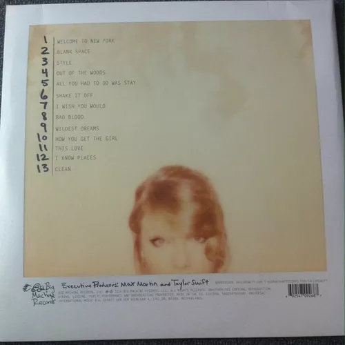 Vinilo Taylor Swift Taylor Swift 1989 Nuevo Sellado