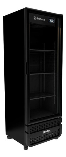 Cervejeira Vertical 569l Porta De Vidro All Black Led Imbera Cor Preto