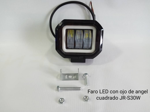 Imagen 3 de 3 de Faros Led 3.5 Pulgadas Redondo O Cuadrado Univ. Ojo De Angel