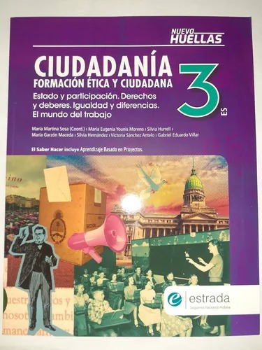 Ciudadania 3 Es + Saber Hacer | Serie Huellas - Estrada