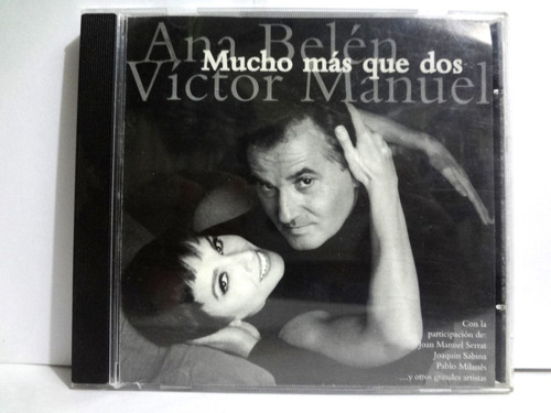 Cd Ana Belén & Víctor Manuel  Mucho Más Que Dos 1994 Bmg