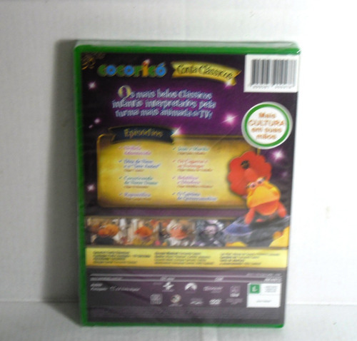 Dvd Cocoricó Conta Clássicos - Paramount