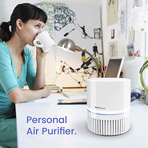 Pro Breeze Mini Purificador De Aire Hepa  Pequeño Purificad