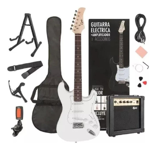 Pack Guitarra Eléctrica Pro Con Amp 10w