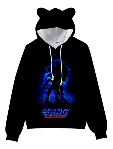 Sudaderas Con Capucha Ropa Sonic Niños Dibujo Animado