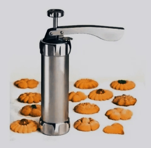 Pistola Prensa Galletas Acero Inoxidable 10 Moldes/ Jp Ideas