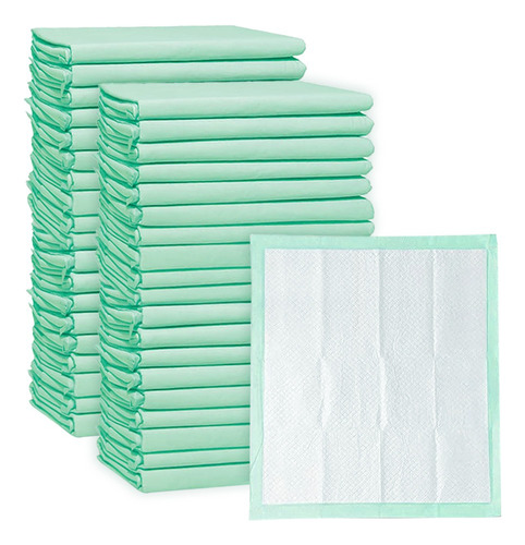 Pañal Predoblado 50 Pz Protector De Cama Adultos Unitalla Talla Verde