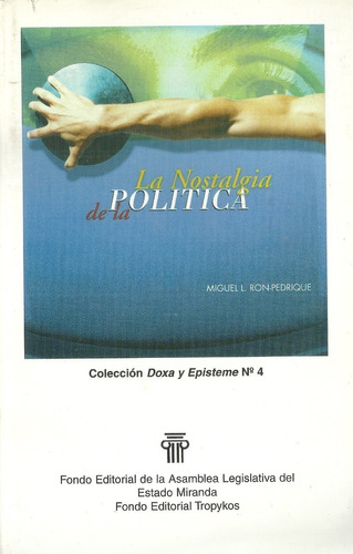 La Nostalgia De La Politica El Problema Del Sujeto (5d)