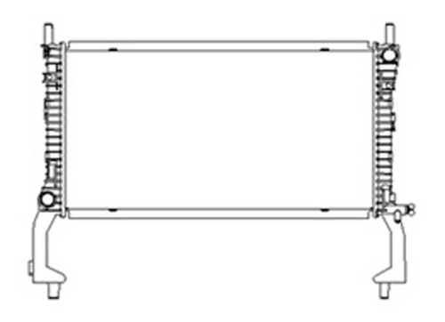 Oe Radiador Repuesto Para Ford Mustang Numero Fo
