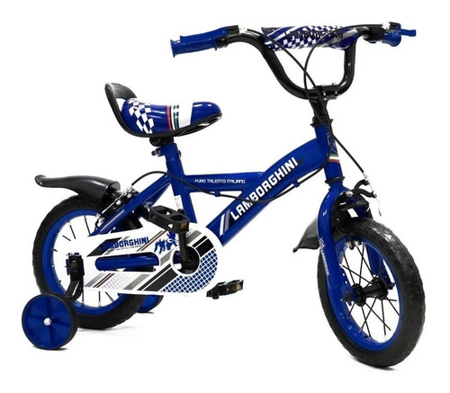 Bicicleta Rodado 12 Infantil Lamborghini 7177