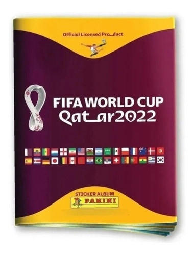 Album Figuritas Mundial Qatar 2022 Panini Tapa Blanda  C200