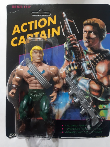 Action Captain Sungold Tipo Motu Bootleg Rambo Comando 06
