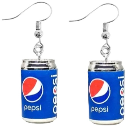 Aretes Kawaii Lata De Pepsi Cola