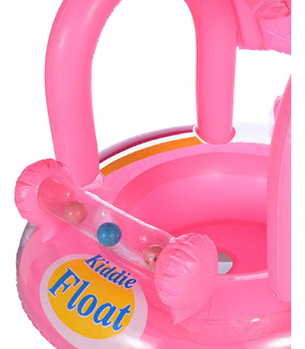 Flotador De Piscina Para Bebé Con Dosel Inflable, Flotador