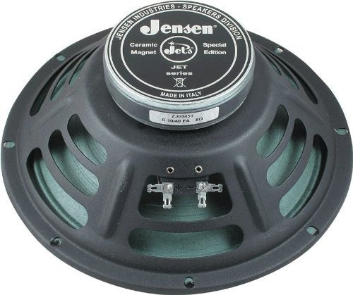 Jensen 10pulgadas 16 Ohm Jet Altavoz Negro