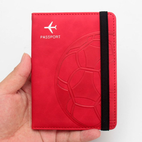 Funda Rfid Para Pasaporte, Cartera Rfid De Piel, Pasaporte D