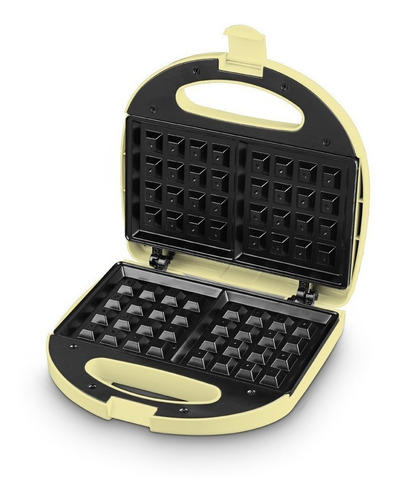 Imagen 2 de 7 de Wafflera Yelmo Wm-1901 900w Placas Antiadherente