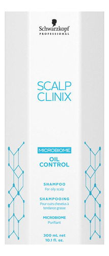 Schwarzkopf Scalp Clinix Oil Control Shampoo Pelo Graso 3c